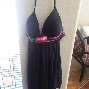 L - Swim Suit  Sarong dress